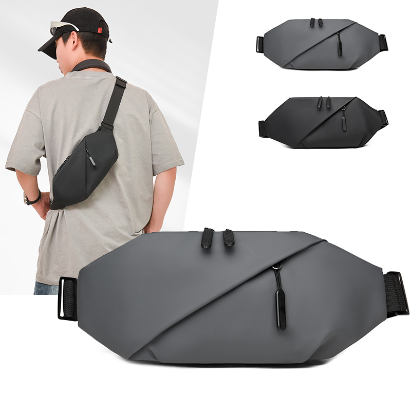 Mountain Biking Waist Pack - Men's Minimalist Waist Bag Sports Chest