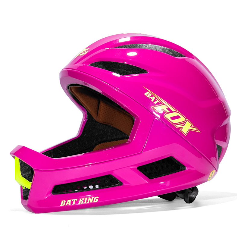 Mountain Biking Full Face Helmet - BATFOX Kids Full Face Mountain Bike