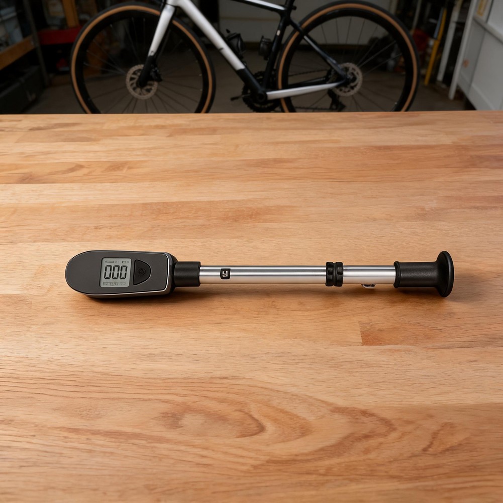 Shock Pump Suspension - Bicycle Shock Pump With Pressure Gauge