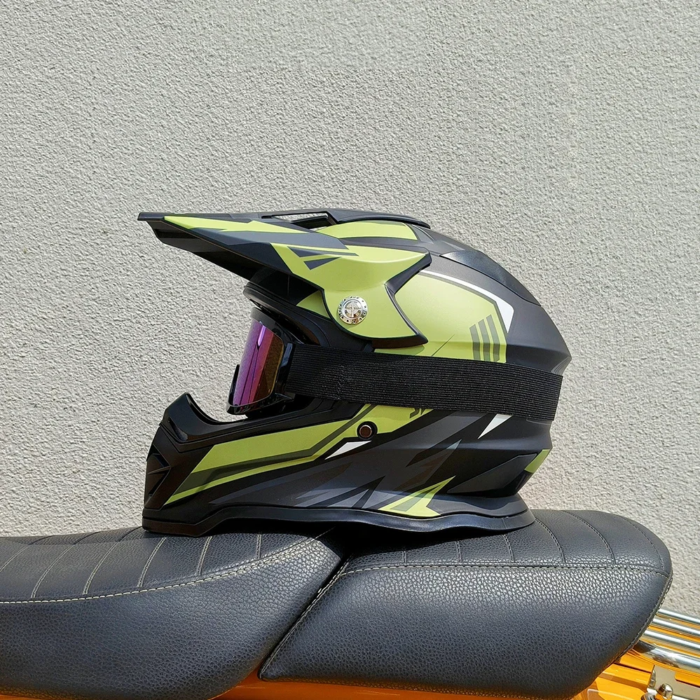 Mountain Biking Full Face Helmet - Professional Adult Outdoor Full Face Mountain
