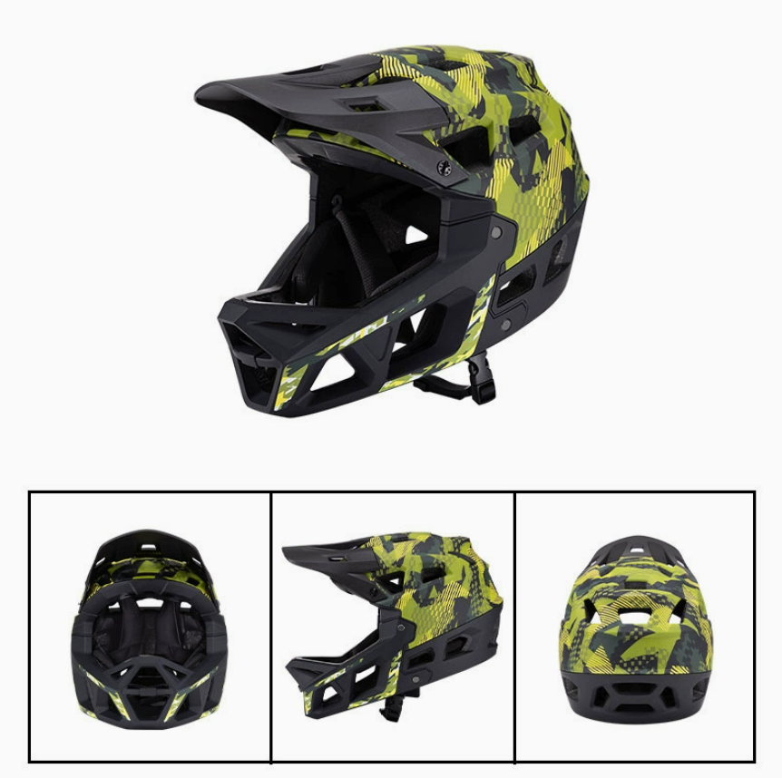 Hot Selling Mountain Bike Off- - Mountain Biking Full Face Helmet recension och pris