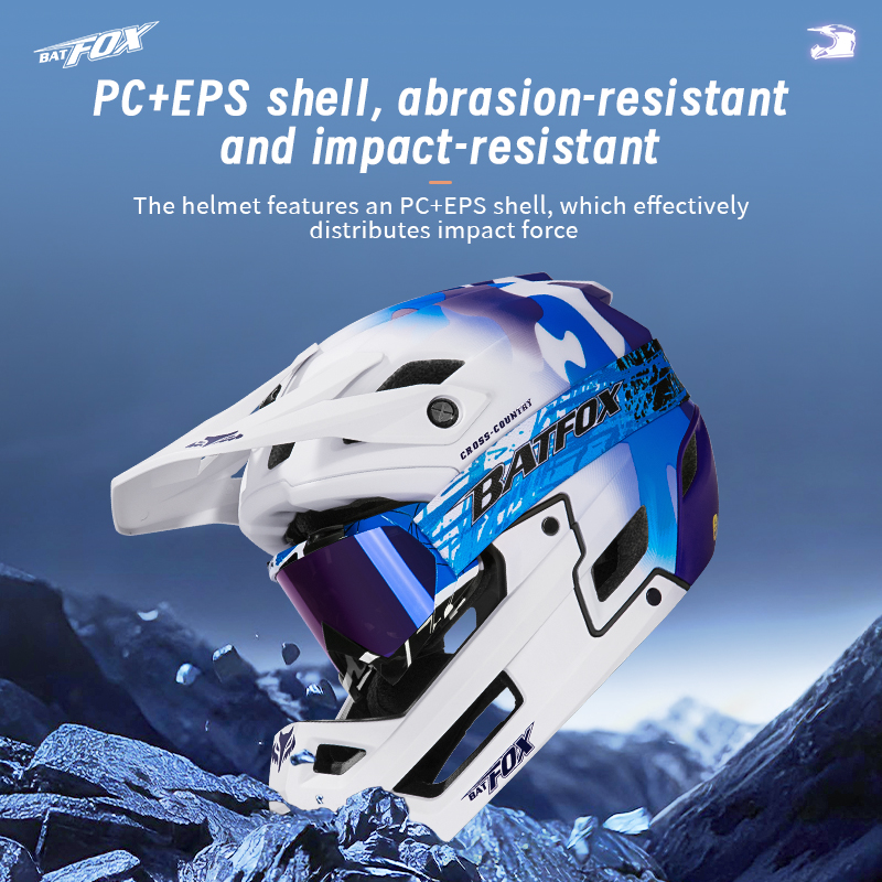BATFOX Mountain Bike Full Face - Mountain Biking Full Face Helmet recension och pris