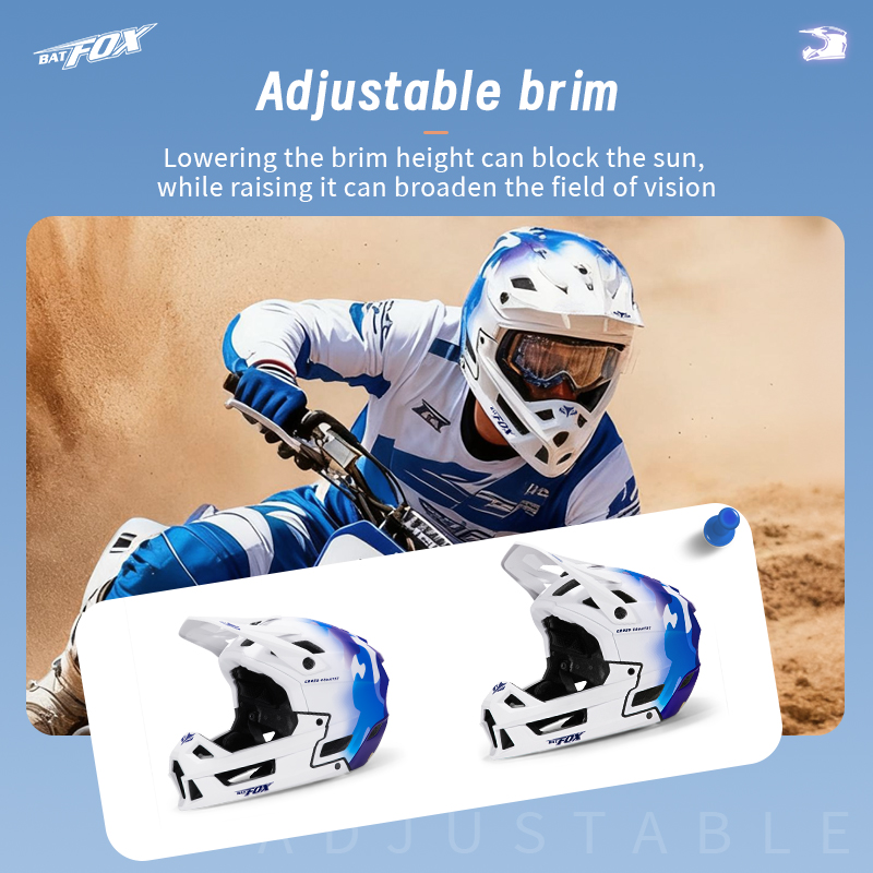 BATFOX Mountain Bike Full Face - Mountain Biking Full Face Helmet recension och pris