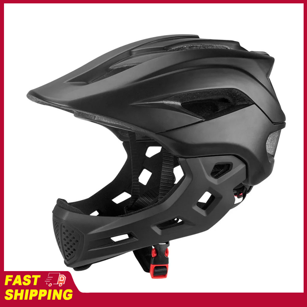 2 in 1 Kids Full Face Bike Hel - Mountain Biking Full Face Helmet recension och pris