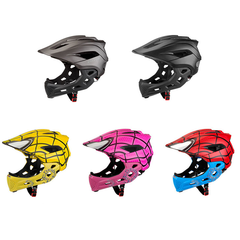 2 in 1 Kids Full Face Bike Hel - Mountain Biking Full Face Helmet recension och pris