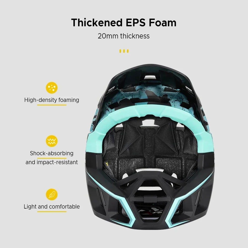Mountain Bike Safety Cycling G - Mountain Biking Full Face Helmet recension och pris