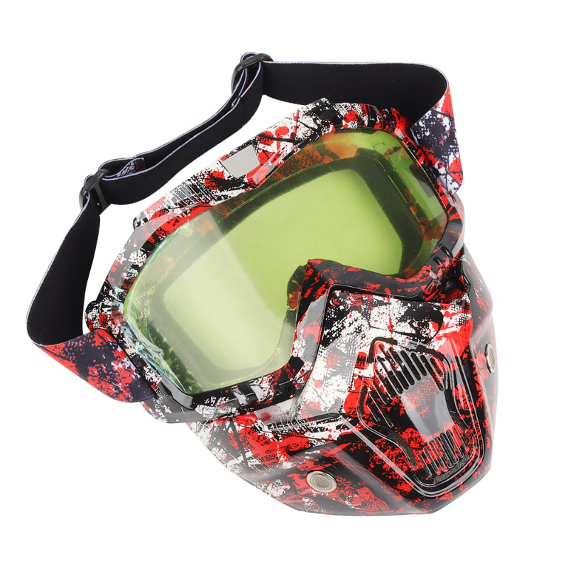 Motorcycle goggles, masks, off - Mountain Biking Full Face Helmet recension och pris