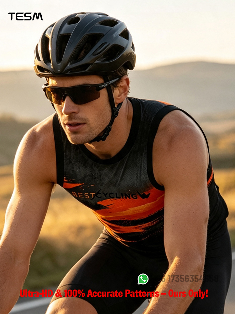 Kid Men Sleeveless Vest Breath - Mountain Biking Jersey recension och pris