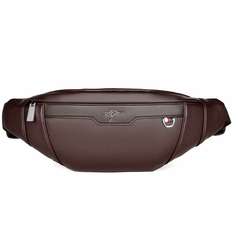 Business Leather Waist Bag Mul - Mountain Biking Waist Pack recension och pris