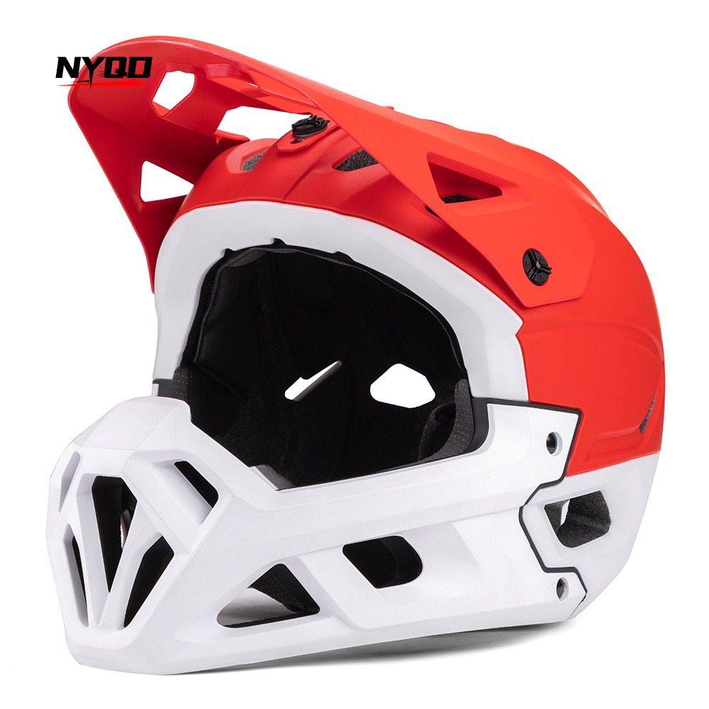 Adult Racing Downhill MTB Helm - Mountain Biking Full Face Helmet recension och pris