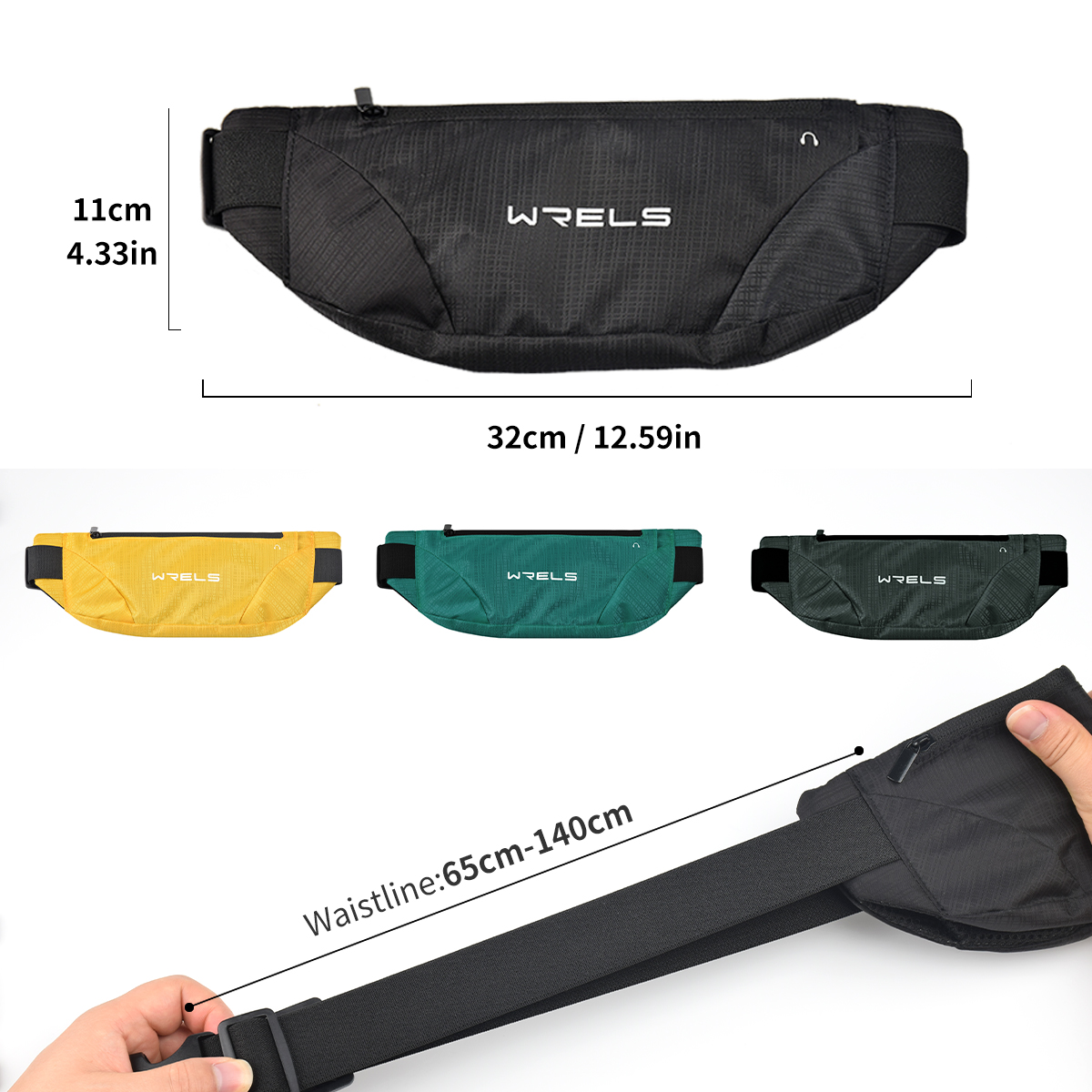 WRELS Waist Bag Running Bag Ou - Mountain Biking Waist Pack recension och pris