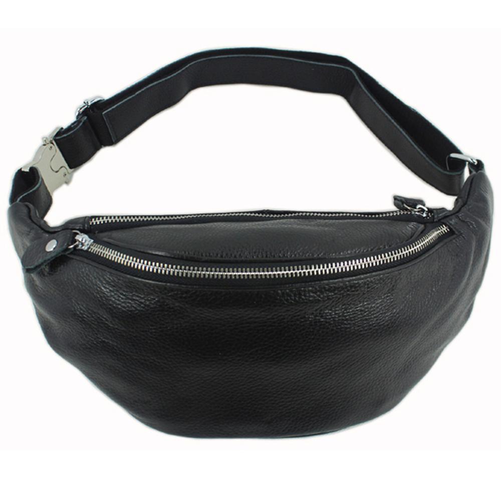 Fashion Genuine Leather Waist  - Mountain Biking Waist Pack recension och pris