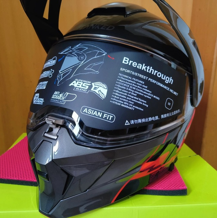 Tanked Helmet Men Full Face Mo - Mountain Biking Full Face Helmet recension och pris