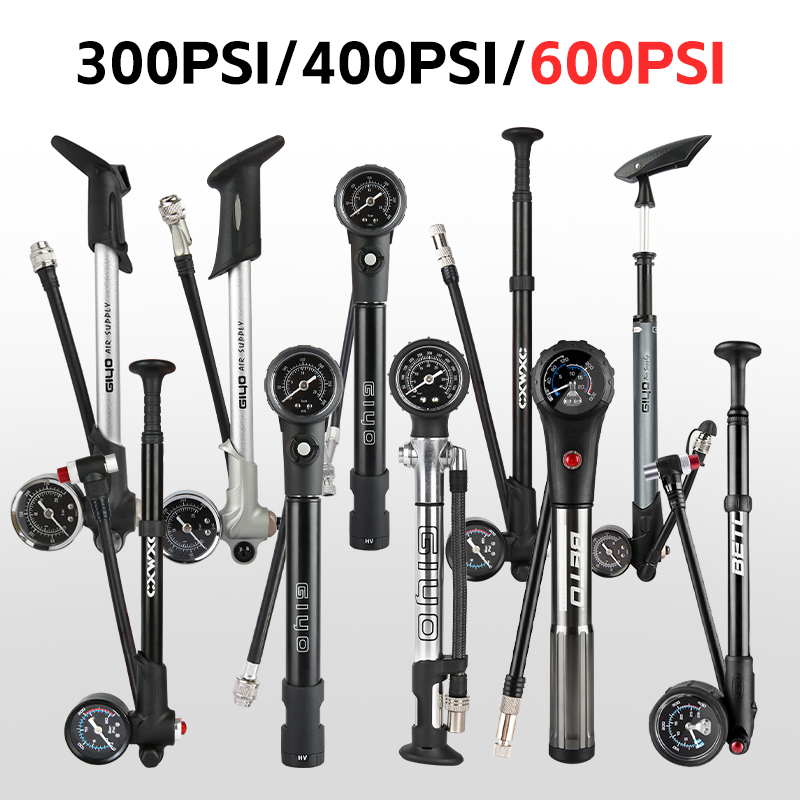 300/600psi High Pressure Bicyc - Shock Pump Suspension recension och pris