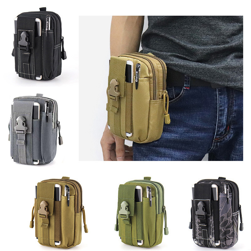 Tactical Leg Bag Fanny Pack Me - Mountain Biking Waist Pack recension och pris