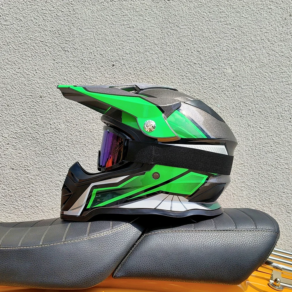 Professional Adult Outdoor Ful - Mountain Biking Full Face Helmet recension och pris