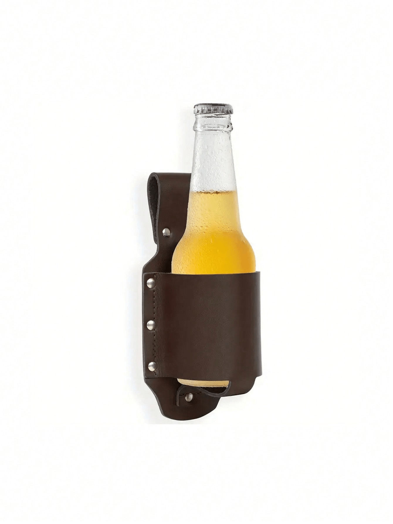 1pc Classic PU Leather Bottle  - Mountain Biking Waist Pack recension och pris