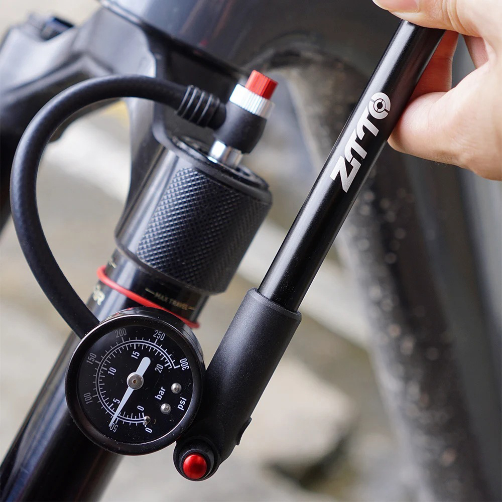 ZTTO Bike Shock Pump with Gaug - Shock Pump Suspension recension och pris