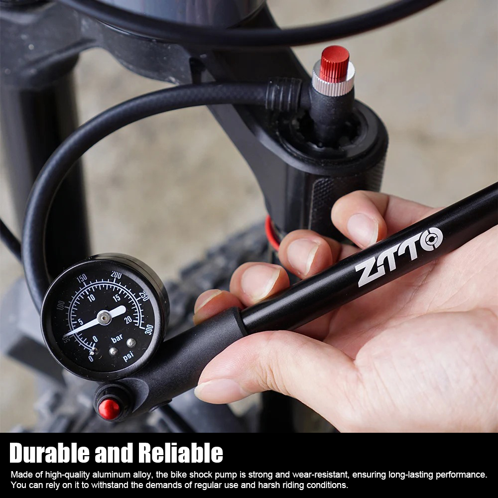 ZTTO Bike Shock Pump with Gaug - Shock Pump Suspension recension och pris