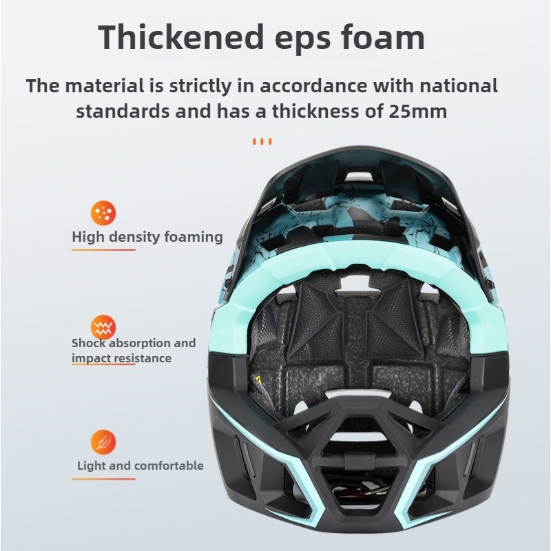New Adult Full Face Mountain B - Mountain Biking Full Face Helmet recension och pris