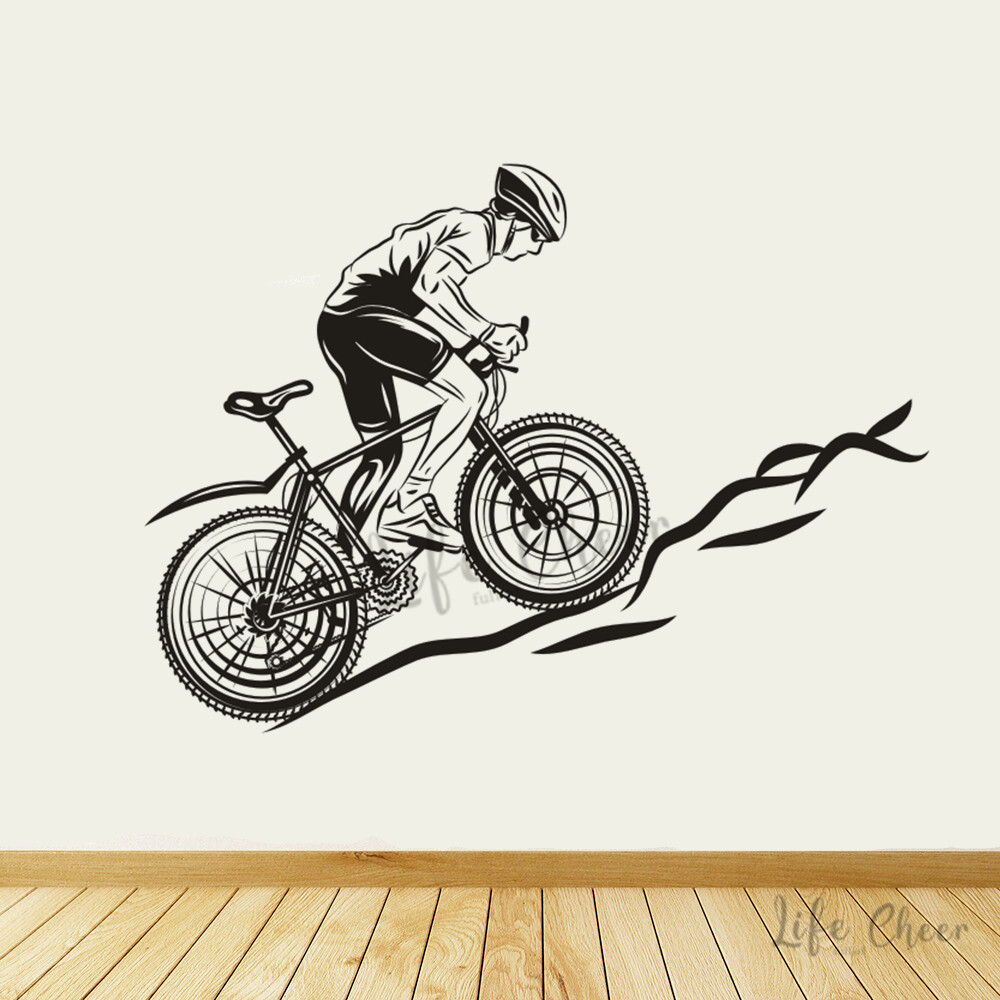 Mountain Cycling Wall Stickers - Mountain Biking Europe recension och pris