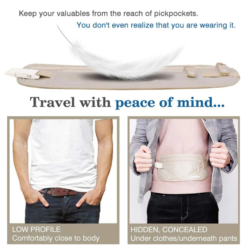 Invisible Travel Waist Packs P - Mountain Biking Waist Pack recension och pris