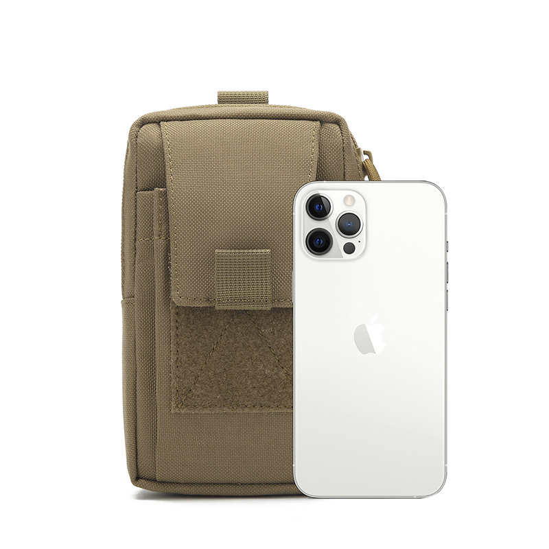 Tactical MOLLE Phone Pouch Bag - Mountain Biking Waist Pack recension och pris